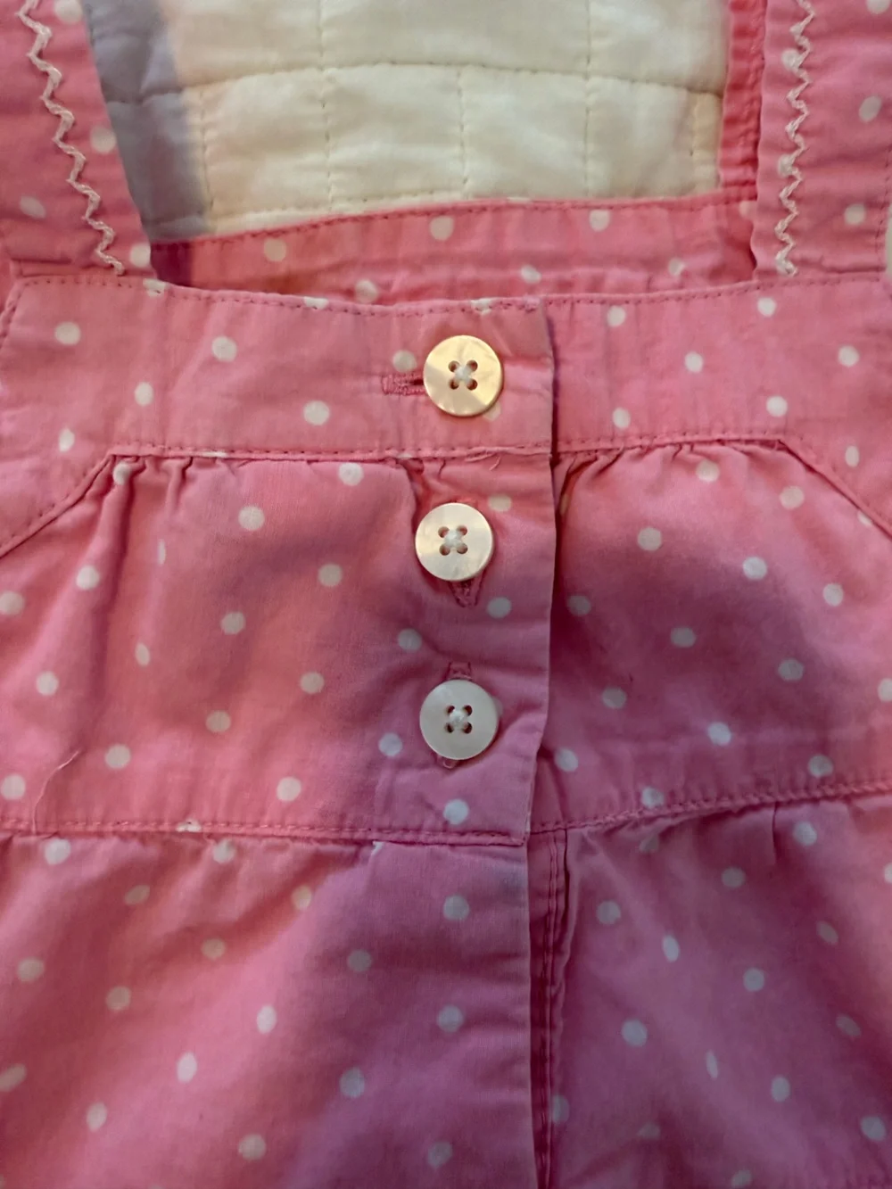 OshKosh B'gosh Pink Polka Dot Tank